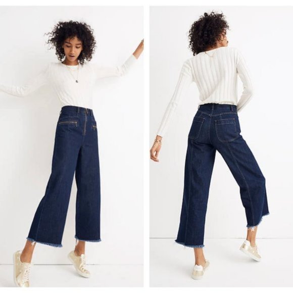 Madewell Pants - Madewell x Karen Walker Wide Leg Jeans
